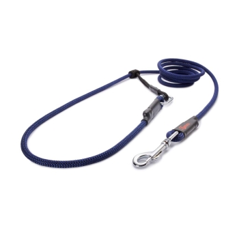 Preview: EASYLONG Hundeleine - M - 4m - dunkelblau